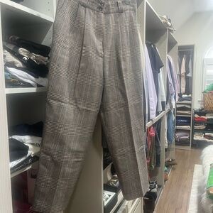 Womens vintage Burberry Plaid Pants